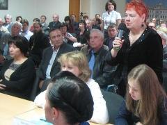 На заседании