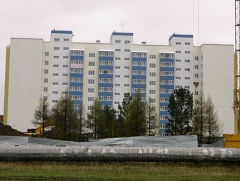 Новостройка по бульвару Архитектров в Омске