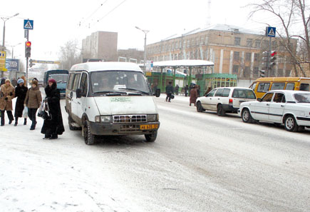 &laquo;Газель&raquo; арестовали на остановке 