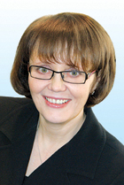 Рита Булатова, управляющая Омским отделением Сбербанка России Селин