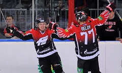 Омский "Авангард" победил "Торпедо"